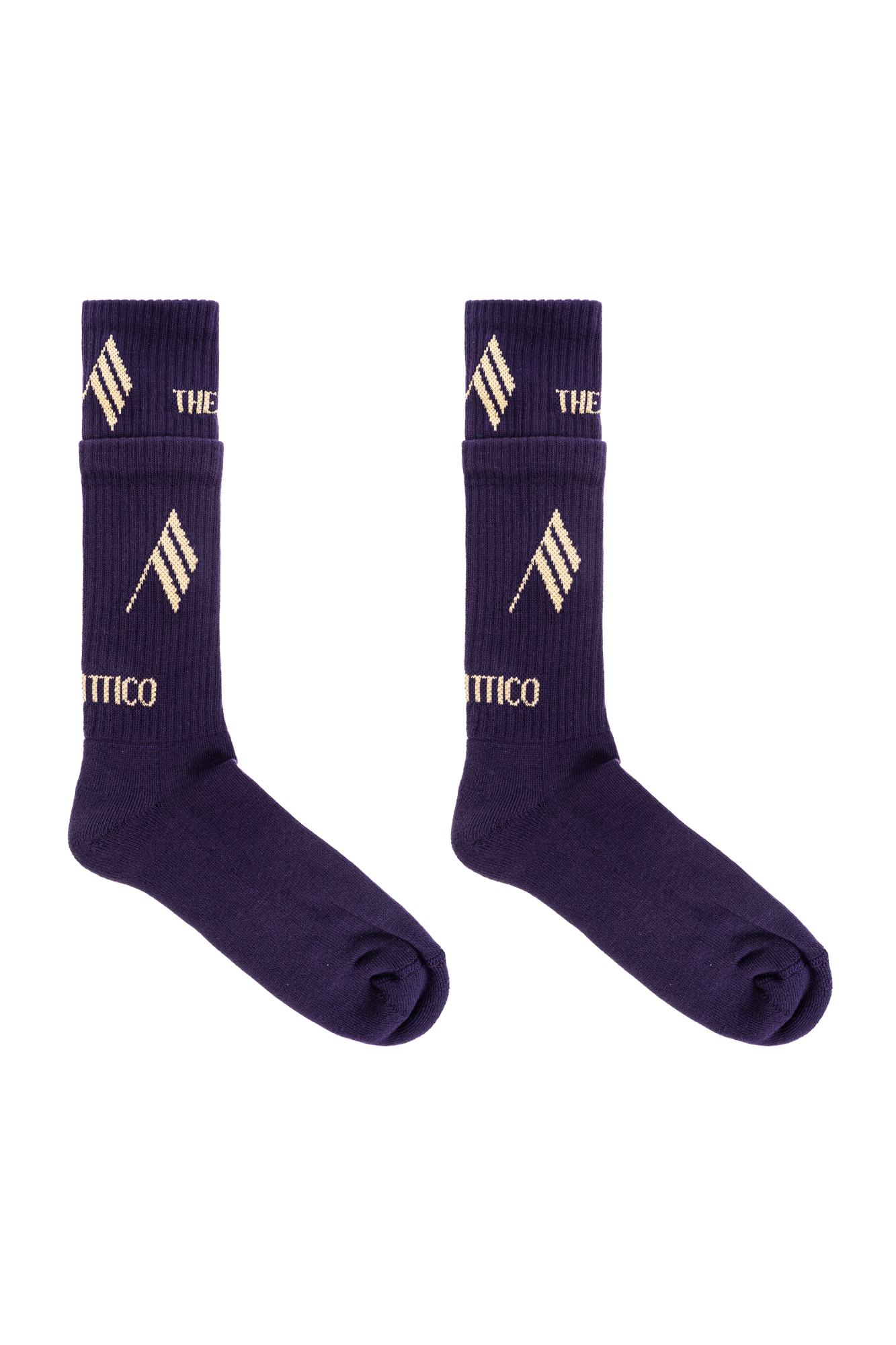 タイツ・ソックス THE ATTICO SS25 Logo socks (250WCAK00022 742) Runway Collection x The Attico Fashion Show SS25 | Women